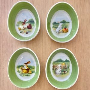 Williams Sonoma Vintage Bunny Ramekins.